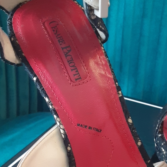 Cesare Paciotti high heels sandals size 39 - Picture 6 of 7